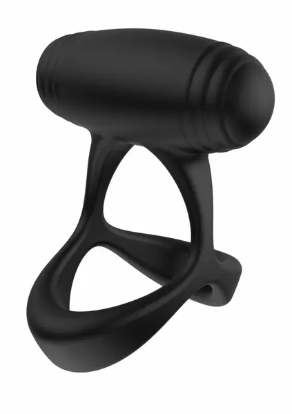 EXTREME by HIDDEN DESIRE Optima Cross Xpert C-Ring Vibrating System Black