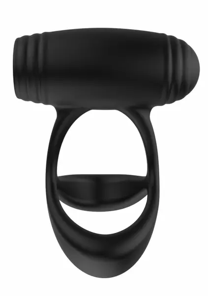EXTREME by HIDDEN DESIRE Optima Cross Xpert C-Ring Vibrating System Black