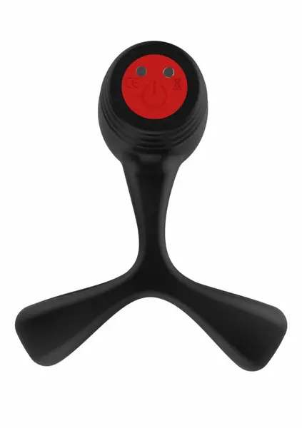 EXTREME by HIDDEN DESIRE Optima Cross Xpert C-Ring Vibrating System Black