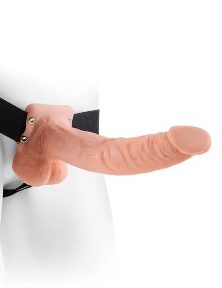 Fetish Fantasy Series 9-Inch Hollow Intimate Extension Harness Black