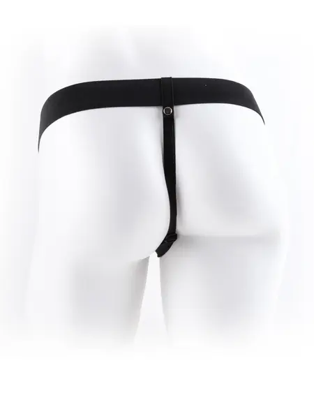 Fetish Fantasy Series 9-Inch Hollow Intimate Extension Harness Black