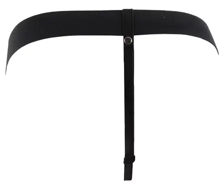 Fetish Fantasy Series 9-Inch Hollow Intimate Extension Harness Black