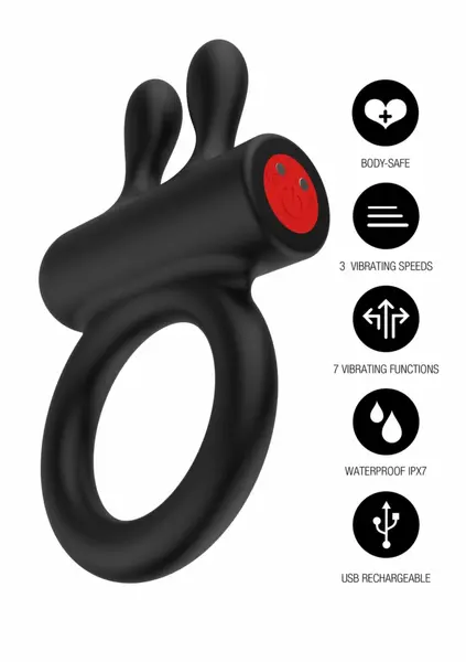 EXTREME by HIDDEN DESIRE Performance Max Turbo C-Ring Vibrating System