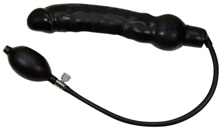 You2Toys Blow Me Up Inflatable Latex Model Black 25cm Adjustable Size