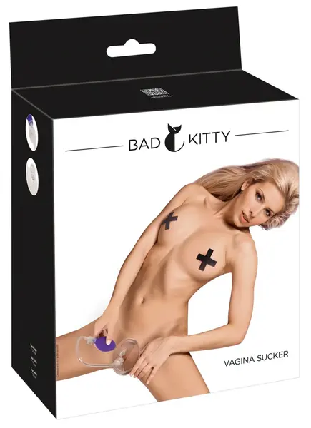 Bad Kitty Intimate Suction System Anatomical Shape 12.5x7.5cm ABS/PVC