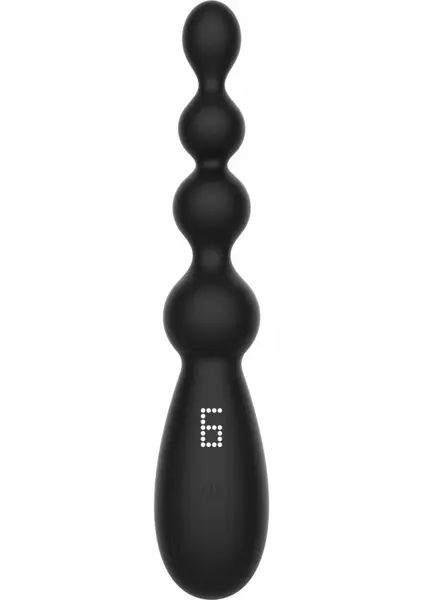 Extreme Tetra Thrill Anal Vibrator Silicone Multi-Speed Black