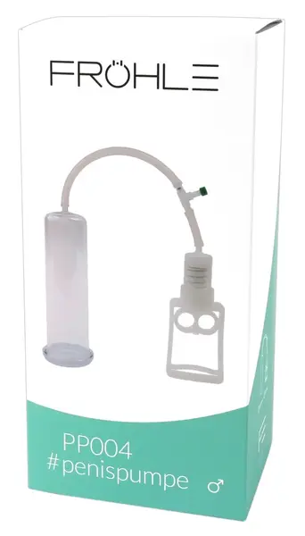 FROHLE PP004 Professional Intimate Vacuum Pump L, 20 cm, Clear Tube