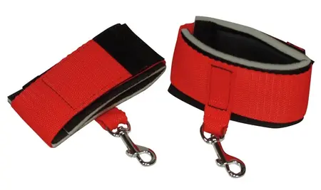 Bad Kitty Red Giant 8-Piece Bondage Kit with Adjustable Cuffs