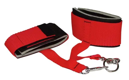 Bad Kitty Red Giant 8-Piece Bondage Kit with Adjustable Cuffs