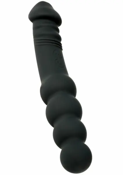 HIDDEN DESIRE EXTREME Dual Sided Anal Vibrator Silicone Black