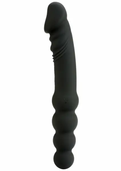 HIDDEN DESIRE EXTREME Dual Sided Anal Vibrator Silicone Black