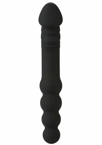 HIDDEN DESIRE EXTREME Dual Sided Anal Vibrator Silicone Black
