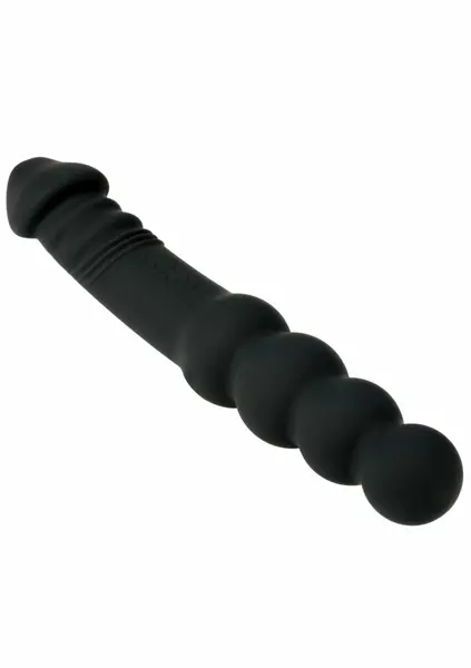 HIDDEN DESIRE EXTREME Dual Sided Anal Vibrator Silicone Black