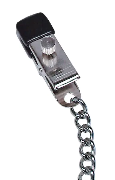 You2Toys Adjustable Metal Chain with Nipple Pressure Clips 40cm