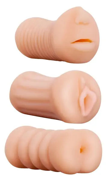 You2Toys To-Go Trio Compact Intimate Sleeve Set, Flexible TPR, 11cm