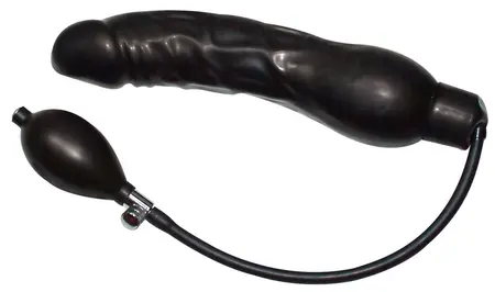 You2Toys Inflatable Latex System Black Adjustable Size 23cm