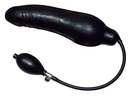 You2Toys Inflatable Latex System Black Adjustable Size 23cm