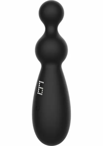 Extreme Twin Thrill Anal Vibrator Silicone Dual Motor Black 8713221840844