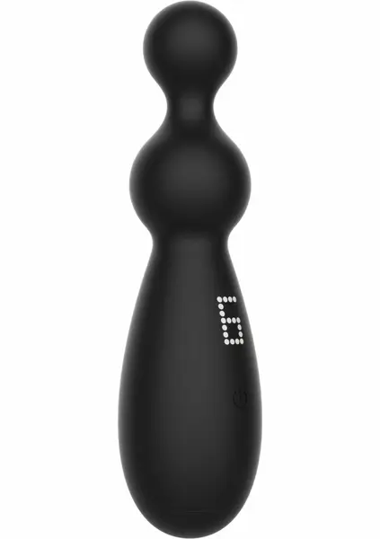 Extreme Twin Thrill Anal Vibrator Silicone Dual Motor Black 8713221840844