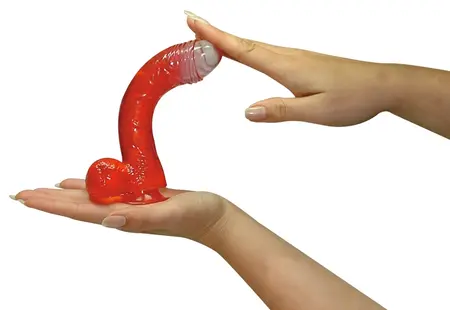 NMC Buttcock Flexible Intimate Machine with Suction Base 17 cm PVC