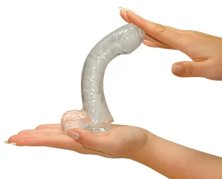 NMC Buttcock Flexible Intimate Model with Suction Base 17cm PVC Black