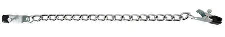 Bad Kitty Adjustable Chain System with Metal Clamps 43.5 cm Silver