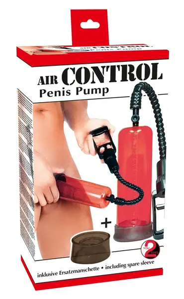 You2Toys Air Control Vacuum System Red 22cm with Measuring Scale