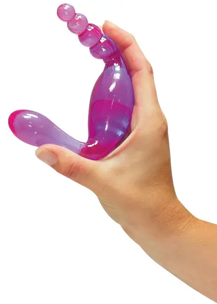 You2Toys Galaxia Lavender Flexible Dual-Ended System, 20cm, Purple
