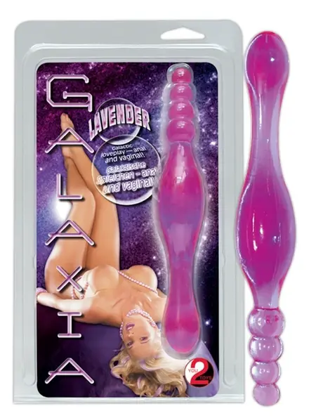 You2Toys Galaxia Lavender Flexible Dual-Ended System, 20cm, Purple