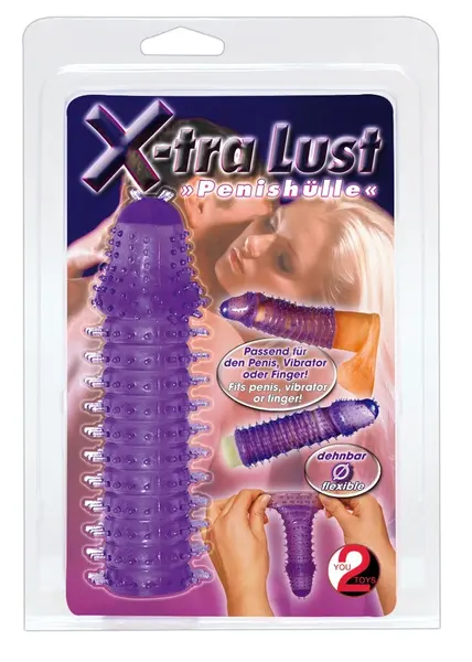 You2Toys Super Stretch Violet Flexible Sleeve 14.5cm