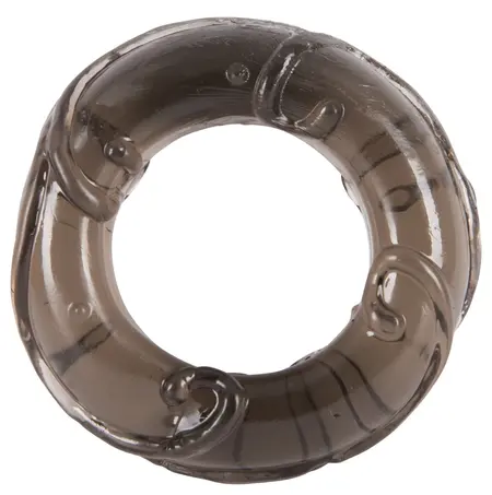 You2Toys Stretchy Silicone Rings Smoke Set of 3 - Flexible TPE Design
