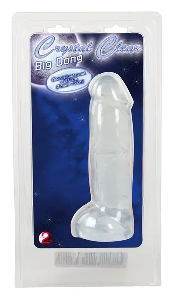 You2Toys Crystal Clear Large Model 21.5 cm Transparent Jelly Finish