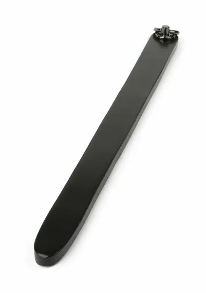 Genuine Leather Ruler Premium Measuring Tool 32cm Black