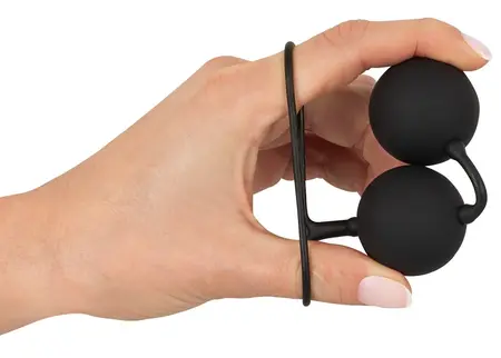 You2Toys The Perfect Balls - Silicone Pelvic Exercise Duo, 54g, Black
