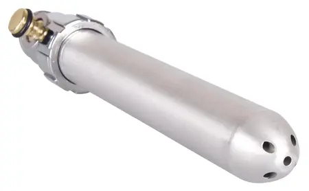 Total Splash Aluminium Intimate Cleansing System 15.5 cm Silver