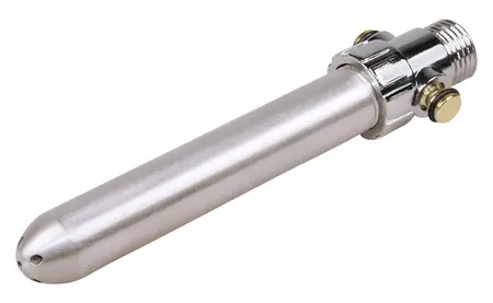 Total Splash Aluminium Intimate Cleansing System 15.5 cm Silver