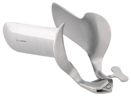 Fetish Collection Stainless Steel Adjustable Medical Speculum 10.5cm