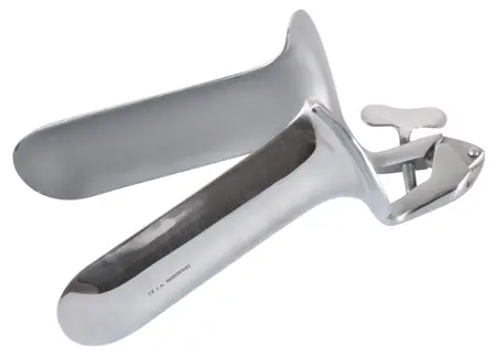 Fetish Collection Stainless Steel Adjustable Medical Speculum 10.5cm