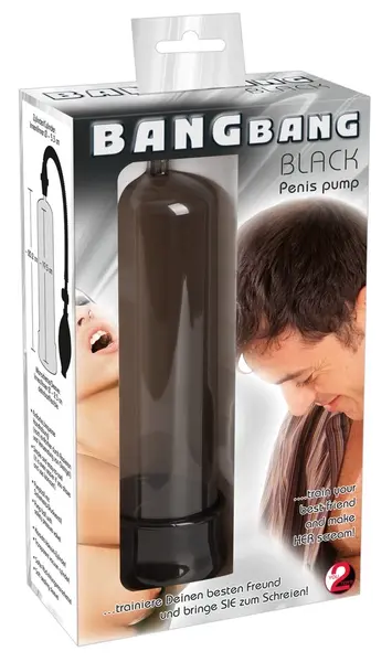 Bang Bang Vacuum Training Pump Black 20.2cm - Adjustable System