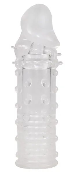 Adonis Extension Transparent Intimate Sleeve, 16 cm, TPE Material
