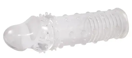 Adonis Extension Transparent Intimate Sleeve, 16 cm, TPE Material
