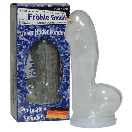 Frohle SP009 XL Crystal Cylinder for Vacuum System, 25 cm, Transparent