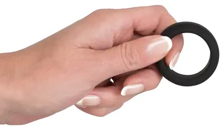 Black Velvets Silicone Support Ring 3.2 cm - Soft Touch, Flexible Fit
