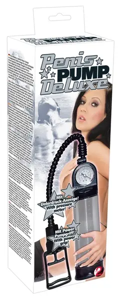 You2Toys Deluxe Vacuum Trainer with Pressure Gauge 30 cm Transparent