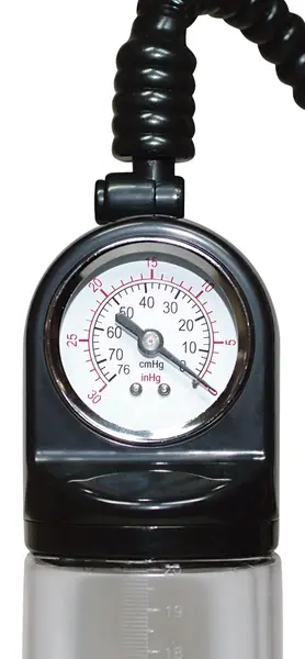 You2Toys Deluxe Vacuum Trainer with Pressure Gauge 30 cm Transparent