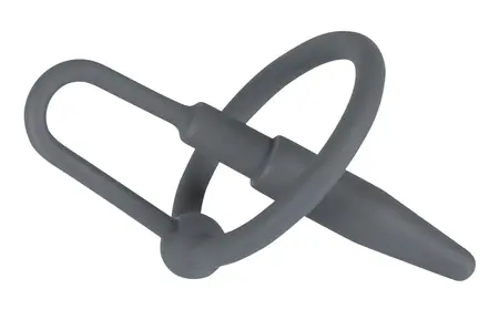 You2Toys Intimate Silicone Urethral Insert with Flexible Glans Ring 6.2cm