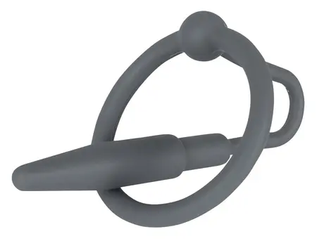 You2Toys Intimate Silicone Urethral Insert with Flexible Glans Ring 6.2cm