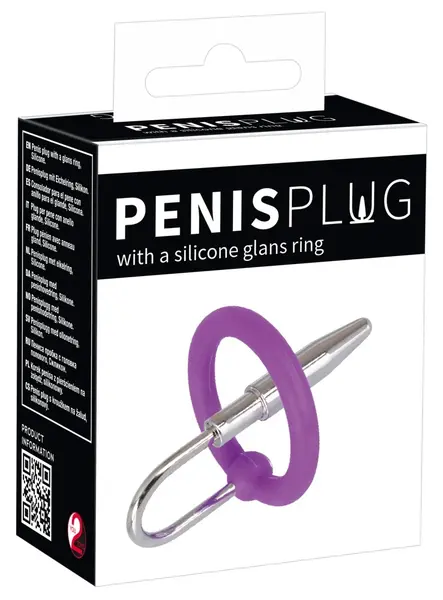 You2Toys Intimate Silicone Ring & Metal Dilator System, Adjustable, Purple