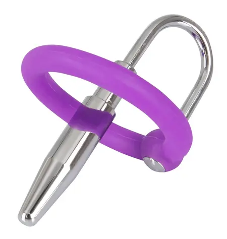 You2Toys Intimate Silicone Ring & Metal Dilator System, Adjustable, Purple
