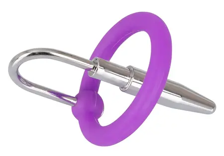 You2Toys Intimate Silicone Ring & Metal Dilator System, Adjustable, Purple
